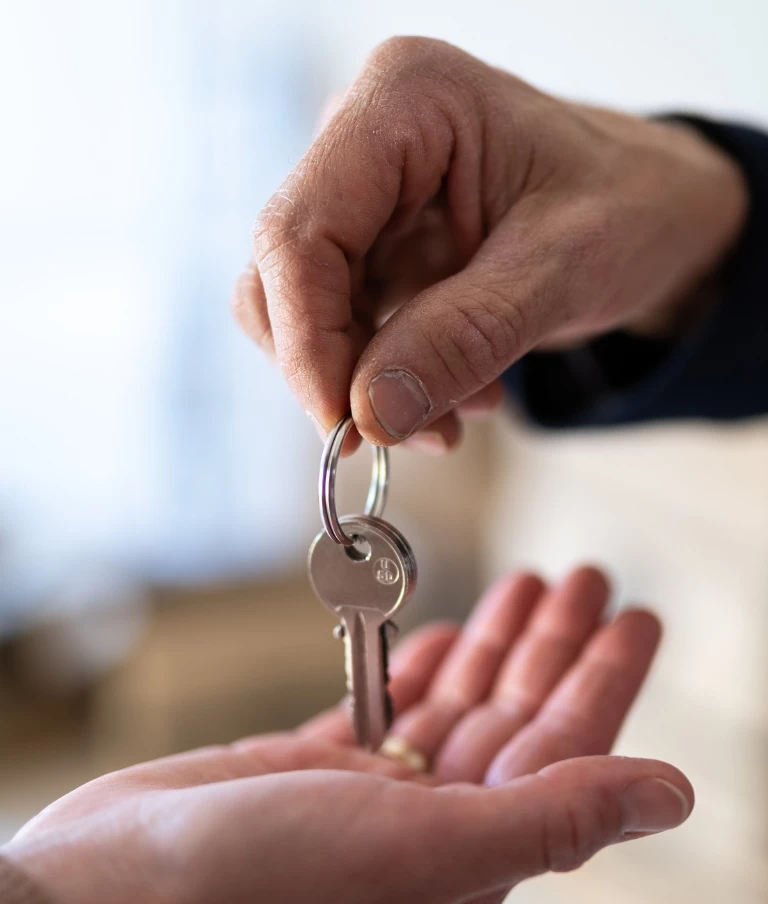 oddanie kluczy od domu